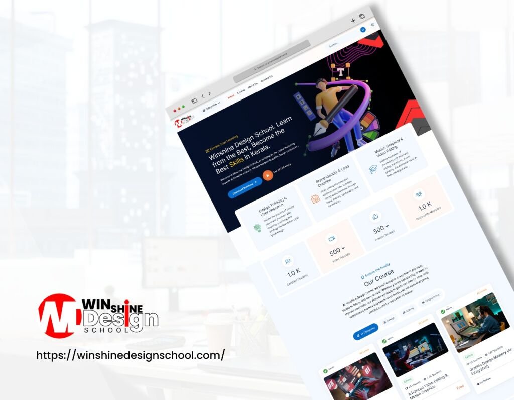 Office view of the best website development company in Malappuram